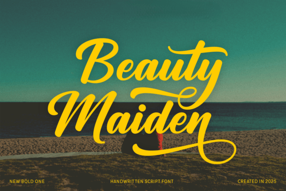 Beauty Maiden: The Script Font That Stops the Scroll