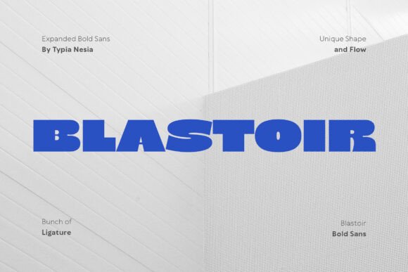 Blastoir: The Bold Sans Serif Font That Elevates Small Business Brands