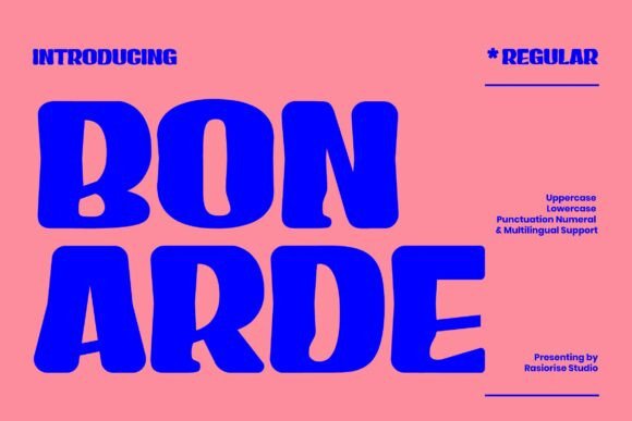Bonarde: A Bold Display Font for Modern Web Design
