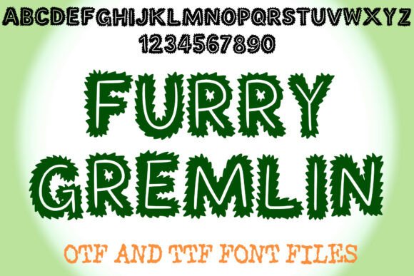 Boost Campaign Energy with the Furry Gremlin Display Font