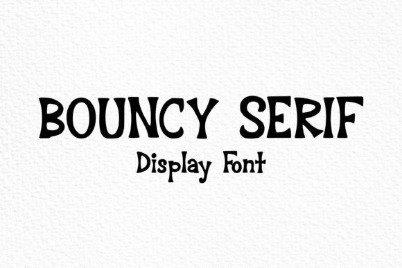 Bouncy Serif: A Playful Typeface for Modern Web Design