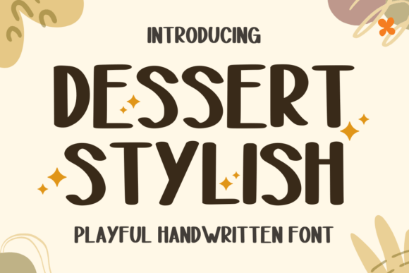 Dessert Stylist: A Sweet Typeface for Editorial Design