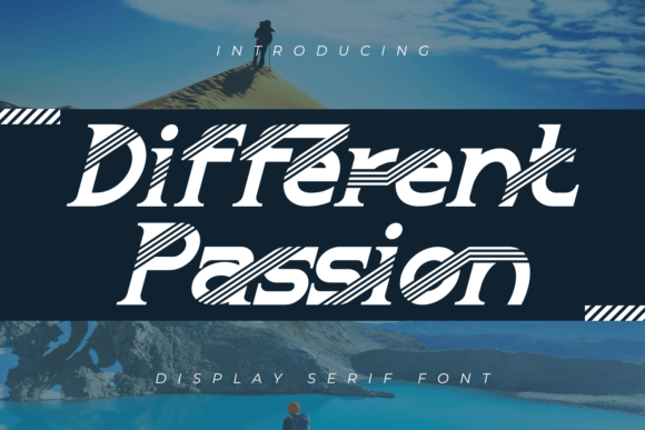 Different Passion Font for Creative Projects
