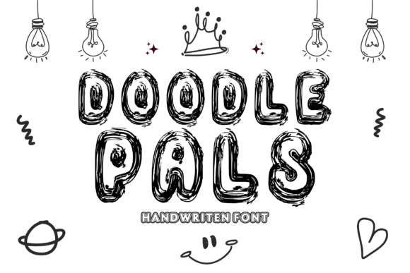 Doodlepals Regular: A Bold Typeface for Small Business Branding