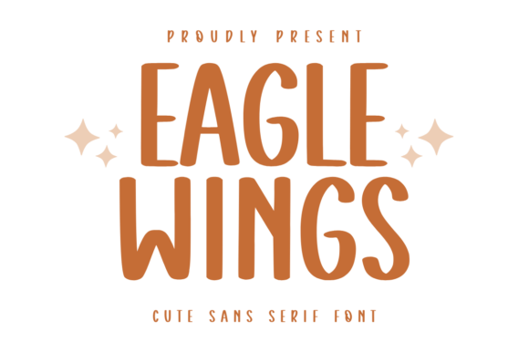Eagle Wings: A Festive Sans Serif Font for Branding