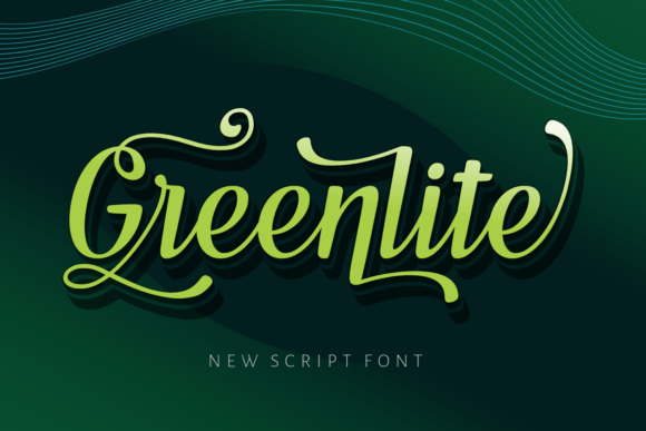 Greenlite: The Script Font That Stops the Scroll