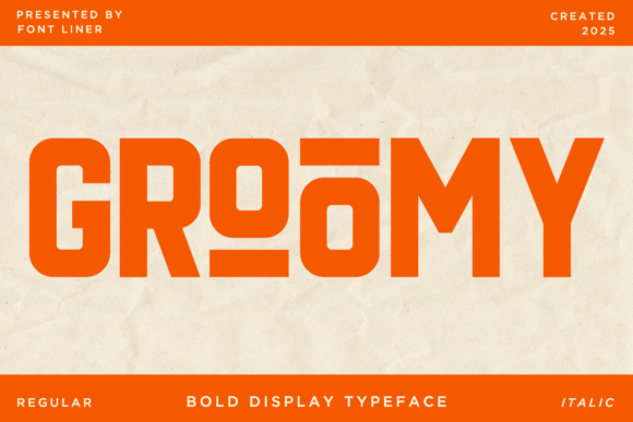 Groomy: The Bold Sans Serif Font for Clear Campaigns