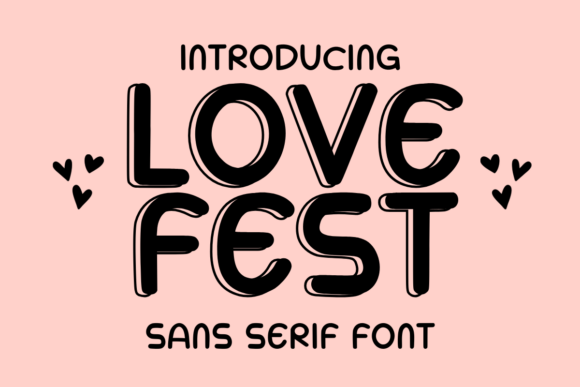Love Fest Font: A Playful Sans Serif for Web Design