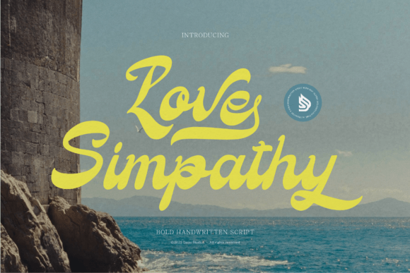 Love Simpathy: A Bold Script Font
