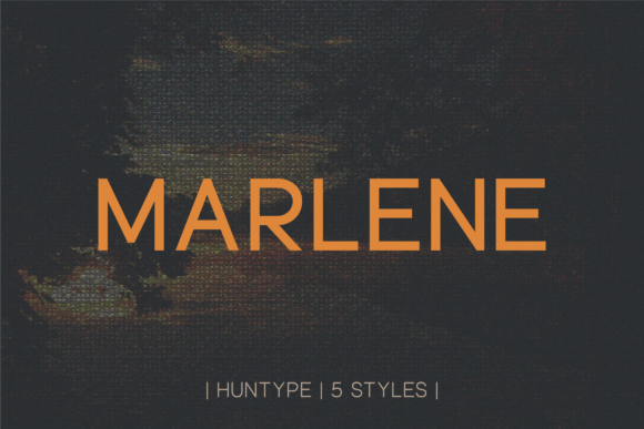 Marlene: A Modern Sans Serif Font