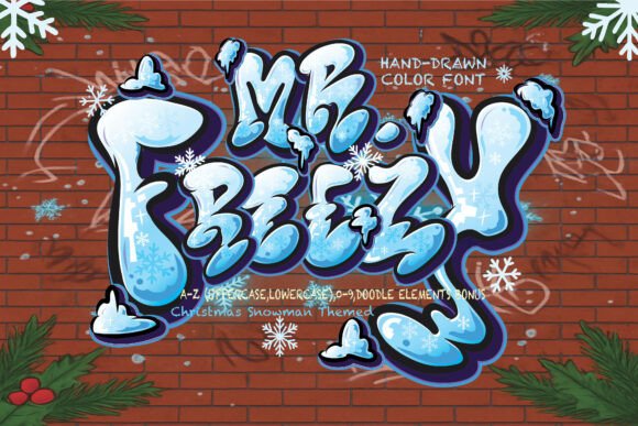 Mr.freezy: A Festive Typeface to Transform Your Brand