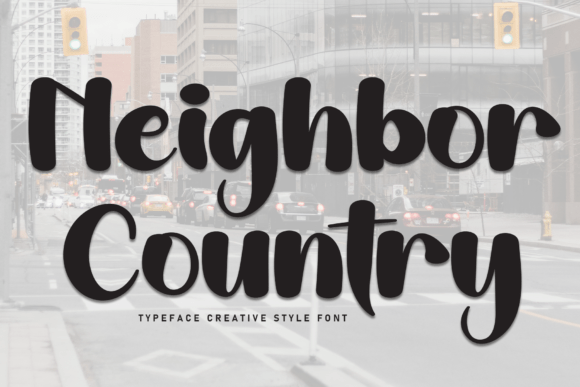 Neighbor Country Font Review