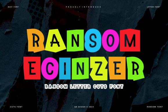 Ransom Ecinzer: A Bold Display Font for Brand Identity