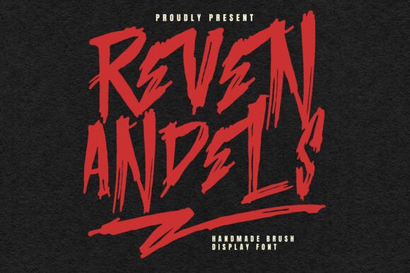 Reven Andels: A Bold Typeface for Modern Editorial Design