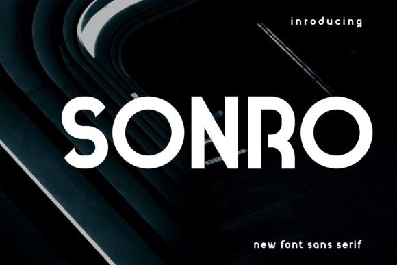 Sonro: The Bold Sans Serif Font That Elevates Campaigns