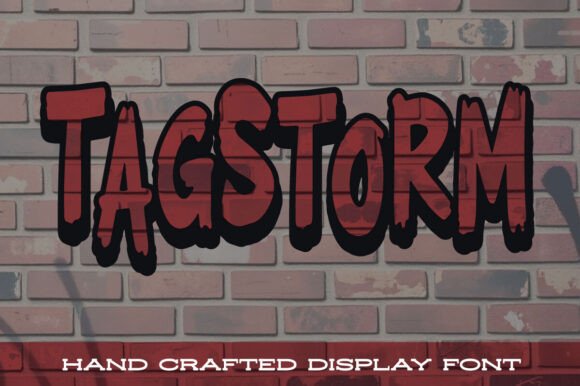 Tagstorm: Bold Font for Creative Makers