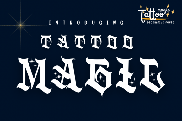 Tattoo Magic: A Designer's Take on Bold Decorative Type
