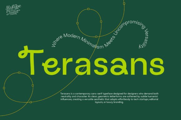 Terasans: A Font for Crafters