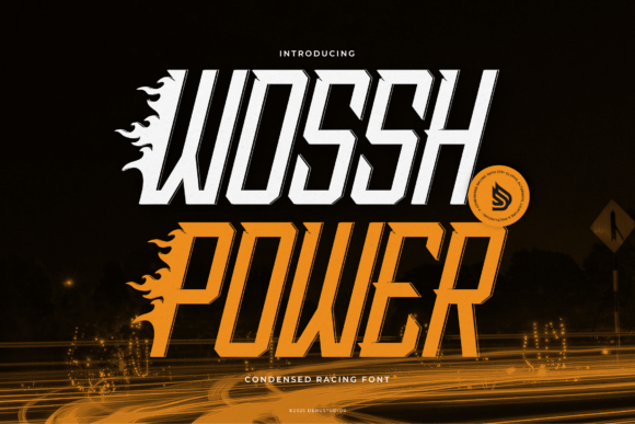 Wossh Power: A High-Impact Typeface